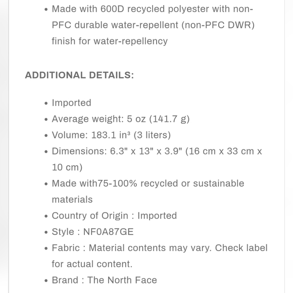 The North Face Hip Pack - Picture 16 of 16